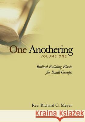 One Anothering, Volume 1: Biblical Building Blocks for Small Groups Meyer, Richard C. 9780806690551