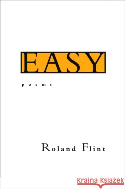Easy Roland Flint 9780807122624 Louisiana State University Press