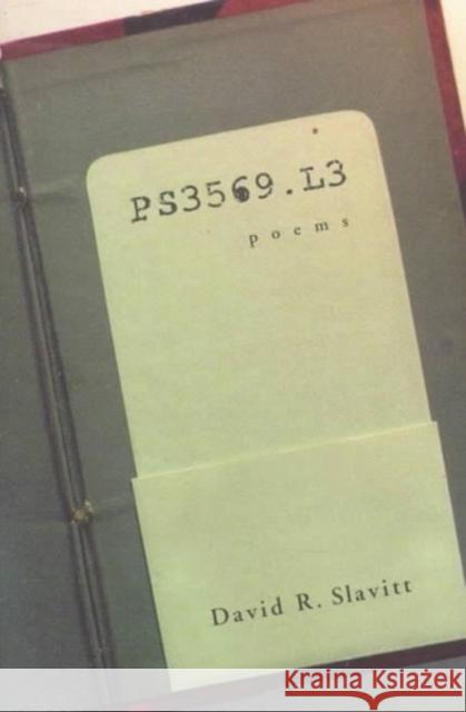 PS3569.L3 David R. Slavitt 9780807123010