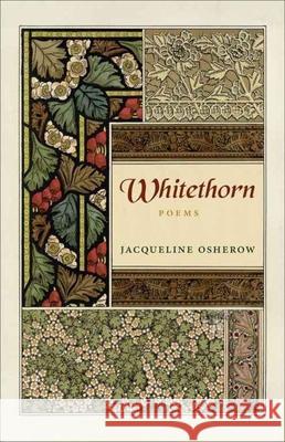 Whitethorn: Poems Jacqueline Osherow 9780807138359 Louisiana State University Press