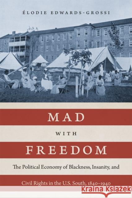 Mad with Freedom: The Political Economy of Blackness, Insanity, and Civil Rights in the U.S. South, 1840-1940 Edwards-Grossi, Élodie 9780807177747 Louisiana State University Press