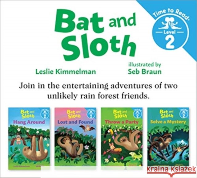 BAT & SLOTH SET LESLIE KIMMELMAN 9780807505663