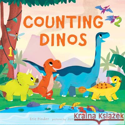 Counting Dinos Eric Pinder, Junissa Bianda 9780807512814 Albert Whitman & Company