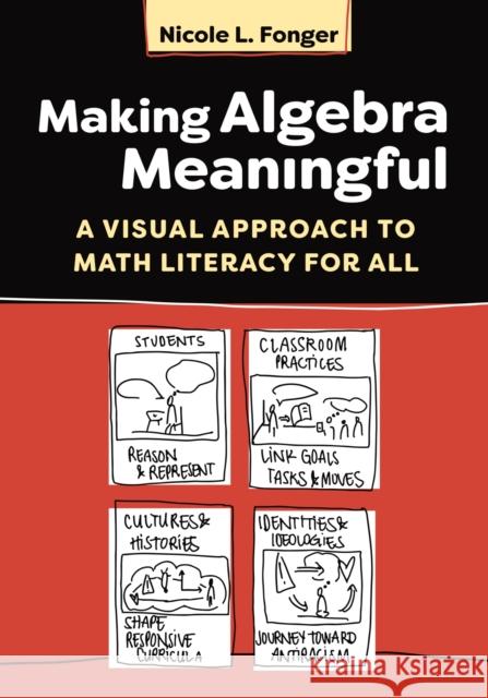 Making Algebra Meaningful: A Visual Approach to Math Literacy for All Nicole L. Fonger 9780807769966 Teachers College Press