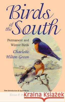 Birds of the South: Permanent and Winter Birds Charlotte Hilton Green Eloise F. Potter 9780807845165