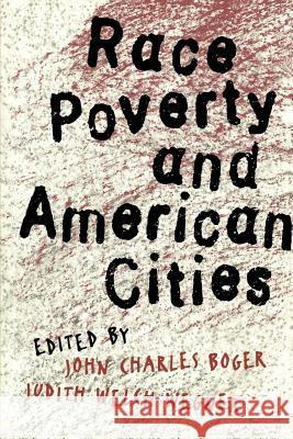 Race, Poverty, and American Cities John C. Boger Judith Welch Wegner 9780807845783