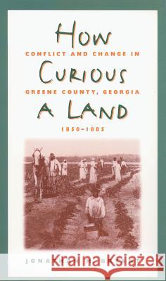 How Curious a Land: Conflict and Change in Greene County, Georgia, 1850-1885 Jonathan M. Bryant 9780807856147 University of N. Carolina Press