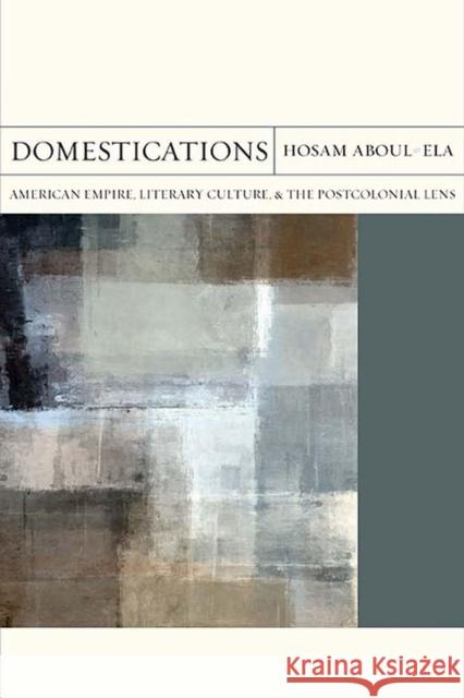 Domestications: American Empire, Literary Culture, and the Postcolonial Lensvolume 31 Aboul-Ela, Hosam Mohamed 9780810137493