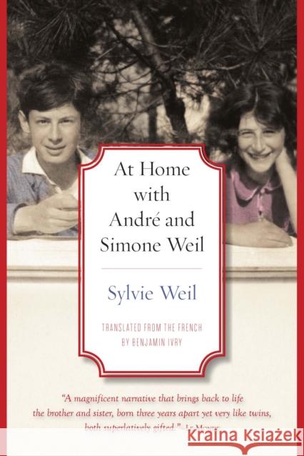 At Home with André and Simone Weil Weil, Sylvie 9780810142626