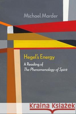 Hegel's Energy: A Reading of the Phenomenology of Spirit Michael Marder 9780810143401