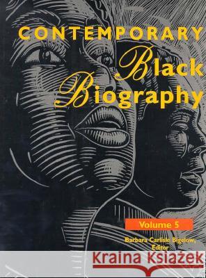 Contemporary Black Biography: Profiles from the International Black Community La Blanc 9780810385573