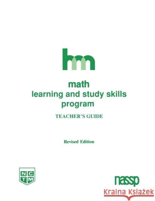 Math: Teacher's Guide: Hm Learning & Study Skills Program Group, Hm 9780810838079 Rowman & Littlefield Education
