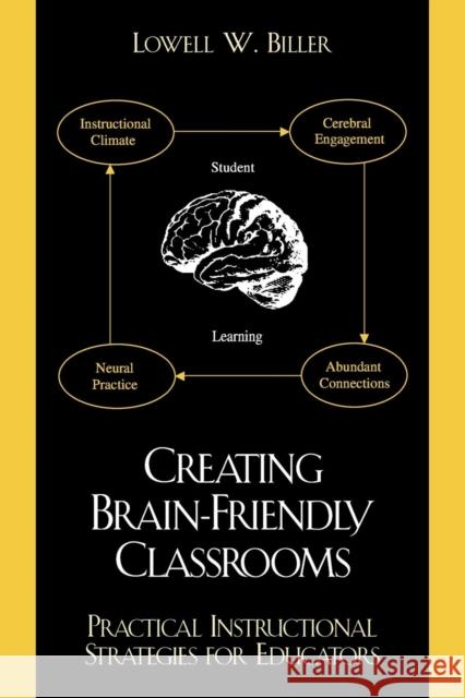 Creating Brain-Friendly Classrooms: Practical Instructional Strategies for Education Biller, Lowell 9780810846128 Rowman & Littlefield Education