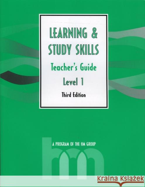 Level I: Teacher's Guide: Hm Learning & Study Skills Program Group, Hm 9780810846418 Rowman & Littlefield Education