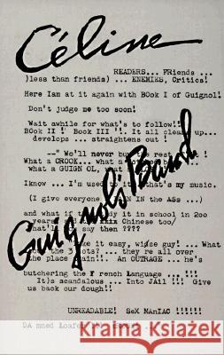 Guignol's Band: Novel Louis-Ferdinand D. Celine 9780811200189 New Directions Publishing Corporation