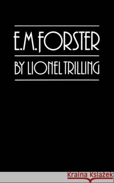E.M. Forster: Critical Guidebook Lionel Trilling 9780811202107