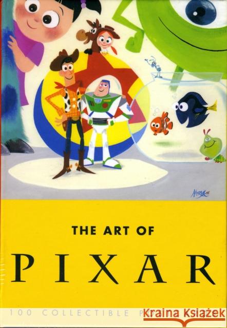 Art of Pixar Animation Studios Postcards Disney - Pixar 9780811849555 Chronicle Books