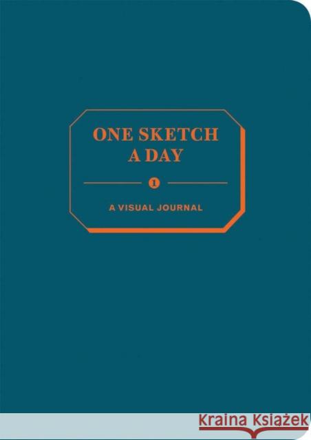 One Sketch a Day Journal Chronicle Books 9780811875349 Chronicle Books