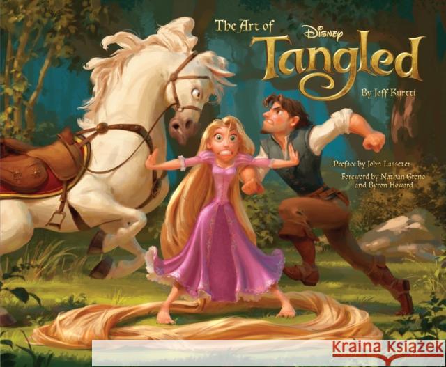 The The Art of Tangled Jeff Kurtti 9780811875554 Chronicle Books