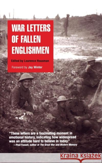 War Letters of Fallen Englishmen Laurence Housman Jay Winter 9780812218152 Pine Street Books