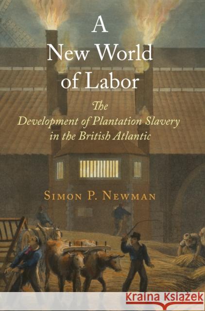 A New World of Labor: The Development of Plantation Slavery in the British Atlantic Simon P., Professor Newman 9780812223620