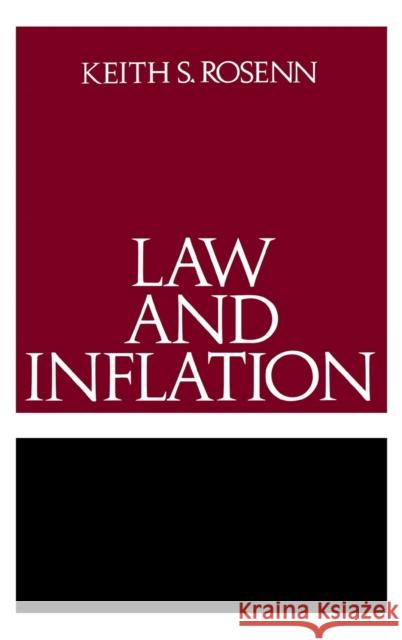 Law and Inflation Rosenn Keith S 9780812278071 University of Pennsylvania Press