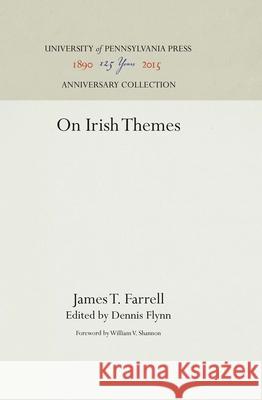 On Irish Themes Dennis Flynn   9780812278606