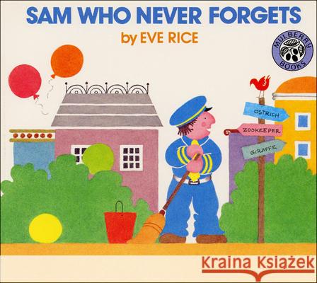 Sam Who Never Forgets Eve Rice Eve Rice 9780812458732 Perfection Learning
