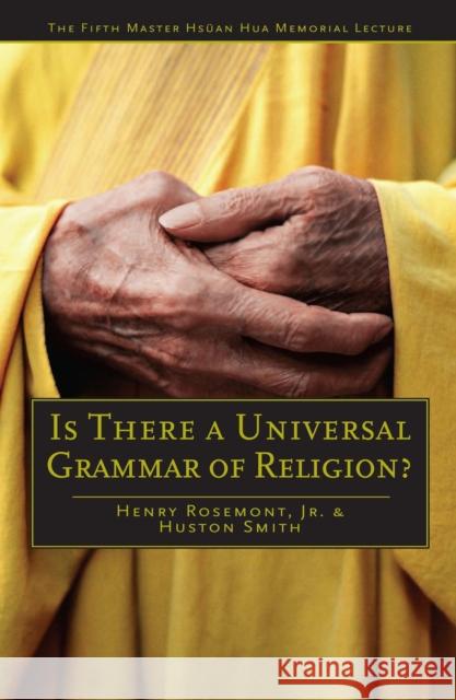 Is There a Universal Grammar of Religion? Huston Smith 9780812696448