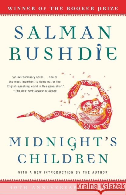 Midnight's Children Salman Rushdie 9780812976533 Random House Trade