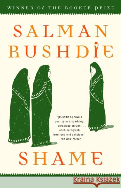 Shame Salman Rushdie 9780812976700