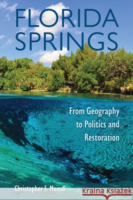 Florida Springs: From Geography to Politics and Restoration Christopher F. Meindl 9780813079158 University Press of Florida