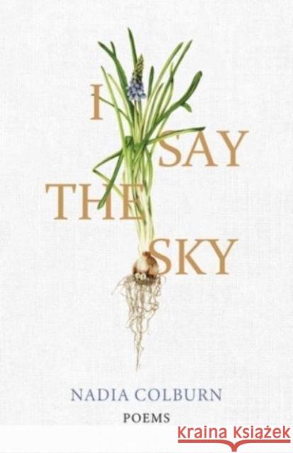 I Say the Sky: Poems Nadia Colburn 9780813198637 University Press of Kentucky