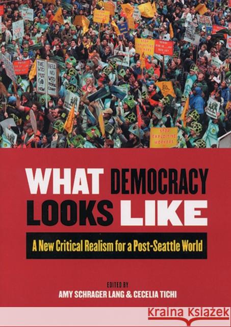 What Democracy Looks Like: A New Critical Realism for a Post-Seattle World Lang, Amy 9780813537177 Rutgers University Press
