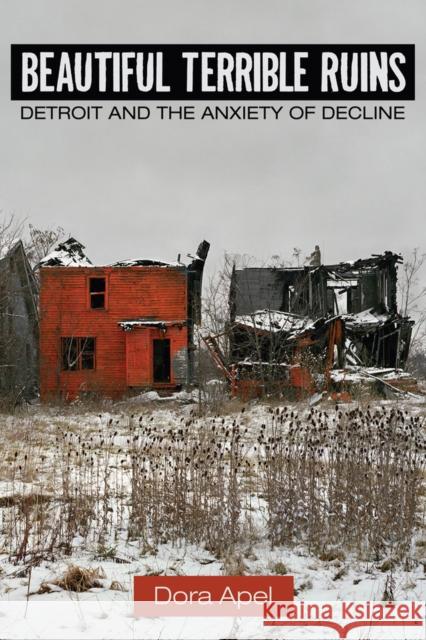 Beautiful Terrible Ruins: Detroit and the Anxiety of Decline Dora Apel 9780813574066 Rutgers University Press