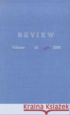 Review v. 14 James O. Hoge James L. West 9780813914107