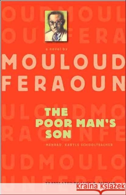 The Poor Man's Son Feraoun, Mouloud 9780813923253 University of Virginia Press