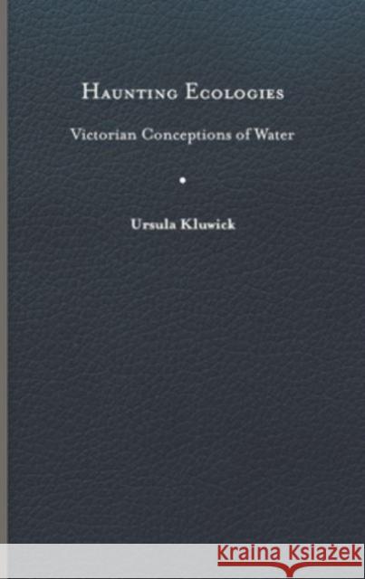 Haunting Ecologies: Victorian Conceptions of Water Ursula Kluwick 9780813950976 University of Virginia Press