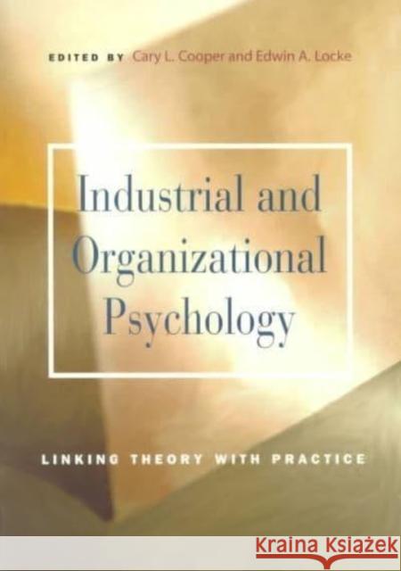 Industrial and Organizational Psychology (Vol. 1)) Cary L. Cooper Cary L. Cooper 9780814714553 New York University Press