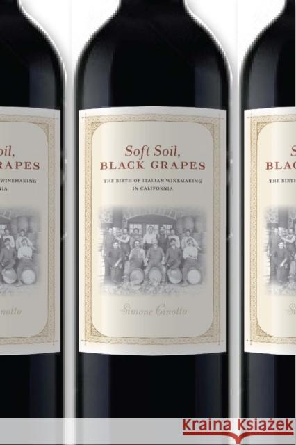 Soft Soil, Black Grapes: The Birth of Italian Winemaking in California Cinotto, Simone 9780814717387