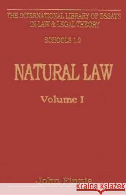 Natural Law (Vol. 1) John Finnis 9780814726037 New York University Press