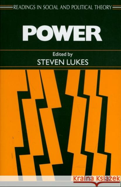 Power Lukes, Steven 9780814750315