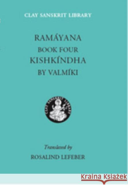Ramayana Book Four: Kishkindha Valmiki 9780814752074