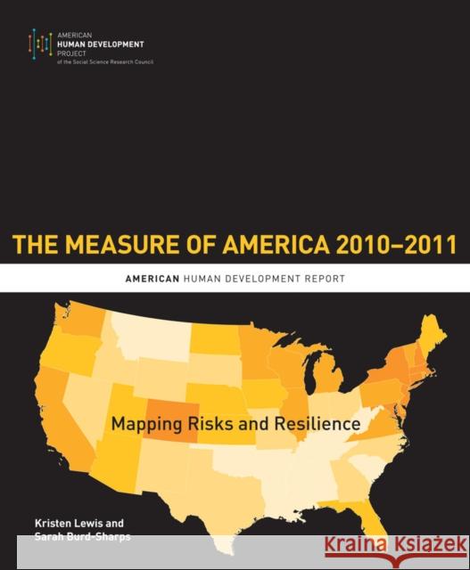 The Measure of America: Mapping Risks and Resilience Lewis, Kristen 9780814783795 New York University Press