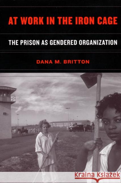 At Work in the Iron Cage: The Prison as Gendered Organization Dana M. Britton 9780814798836 New York University Press