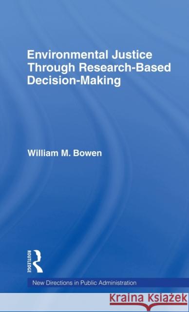 Research-Based Decision Making Bowen, William M. 9780815335009 Garland Publishing