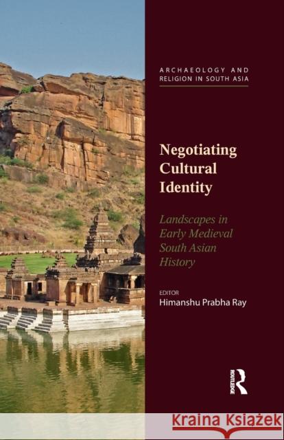 Negotiating Cultural Identity: Landscapes in Early Medieval South Asian History  9780815373124 Archaeology and Religion in South Asia