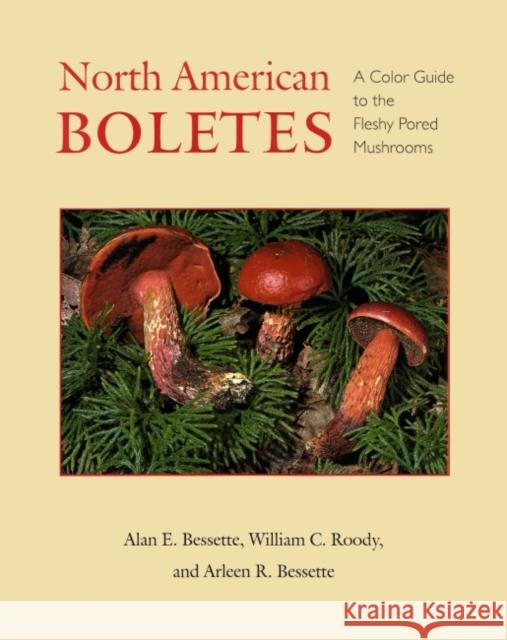 North American Boletes : A Color Guide To the Fleshy Pored Mushrooms Alan E. Bessette William C. Roody Arleen Raines Bessette 9780815605881 Syracuse University Press