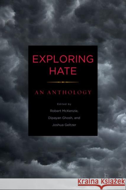 Exploring Hate: An Anthology Joshua A. Geltzer Dipayan Ghosh Robert L. McKenzie 9780815738039 Brookings Institution Press