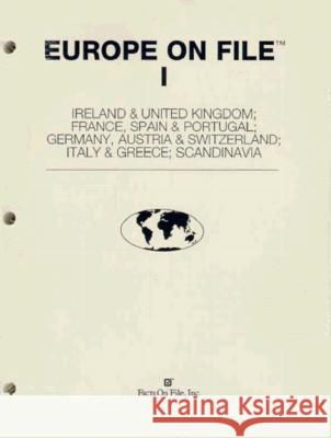 Europe on File& #153; Diagram Group                            Facts on File Inc 9780816035083 Facts on File